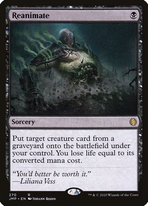 best reanimate cards mtg.
